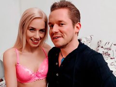 Pink Lingerie And Pink Pussy: Nesty Seduces User Max