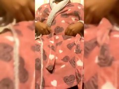 Young Chubby  Black Boy Pissing on Carpet, Bed and on Myself