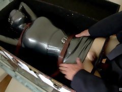 Latex anal fantasy grants woman the finest orgasms