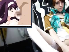 Playful teen indulging in her own kinky pleasure on webcam