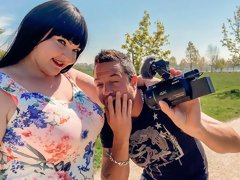 Hot Casting Fuck With Chubby Samantha Kiss!