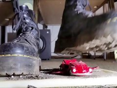 Toycar Crushing with Doc Martens Plateau Boots (Trailer)