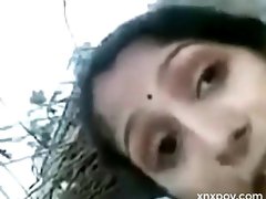 indian girlfriend smashed by boyfriend and his buddy in jungle