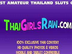 Footage of cute Thai teen getting her pussy shaved